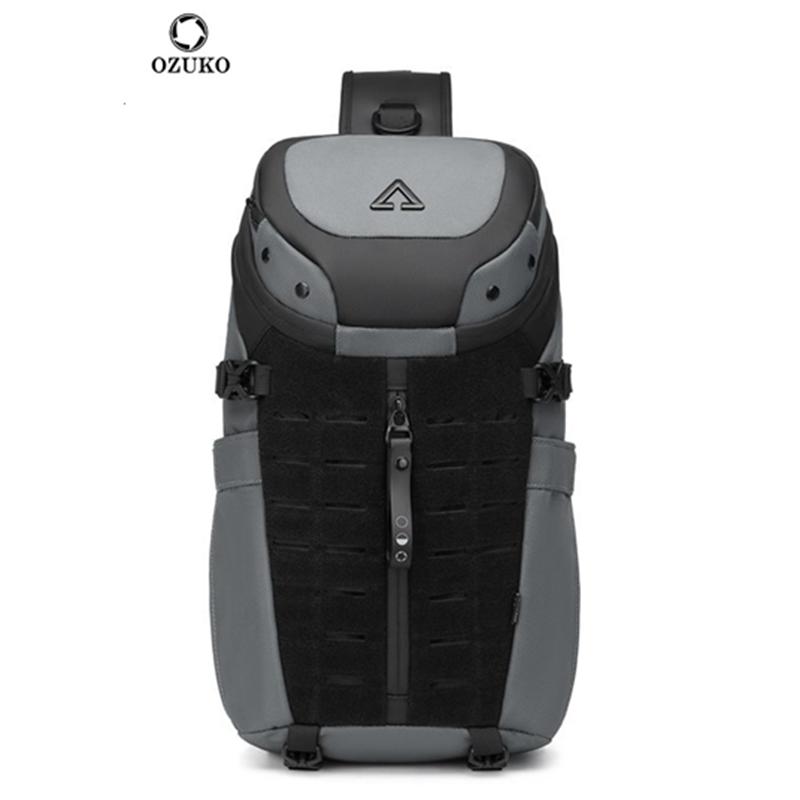 Travel Backpack Anti Theft - Ozuko Brusttasche Umhängetasche für Herren Wasserdicht