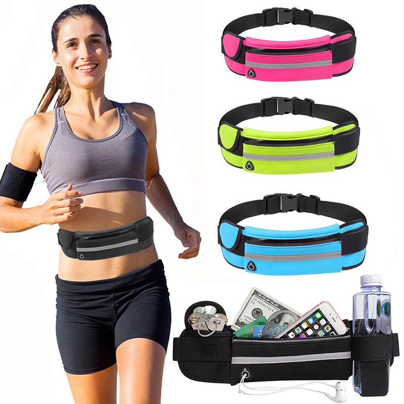 Canvas Backpack Casual - Sport Fanny Pack Frauen Laufen Taille