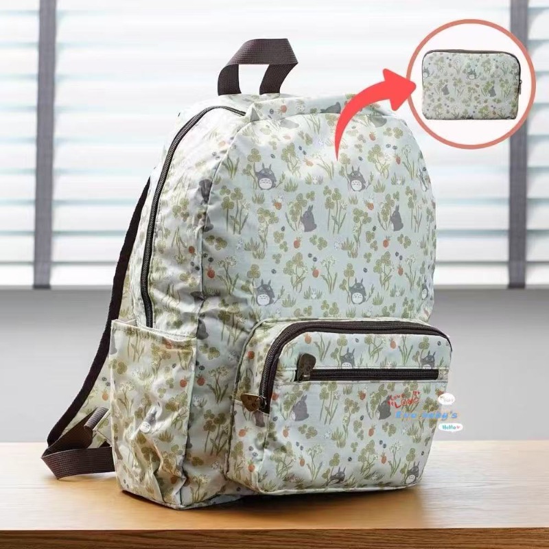 Foldable Backpack Small - My Neighbor Totoro Fresh Faltbarer Aufbewahrungsrucksack,