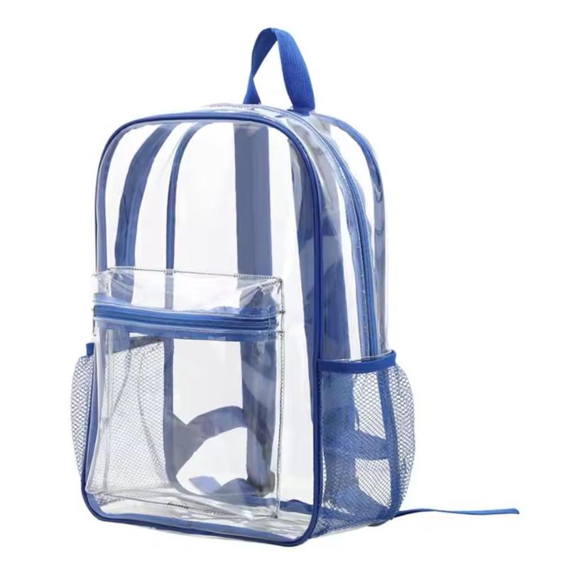 Canvas Backpack Casual - Transparenter Reiserucksack mit Großer Kapazität, Wasserdichte