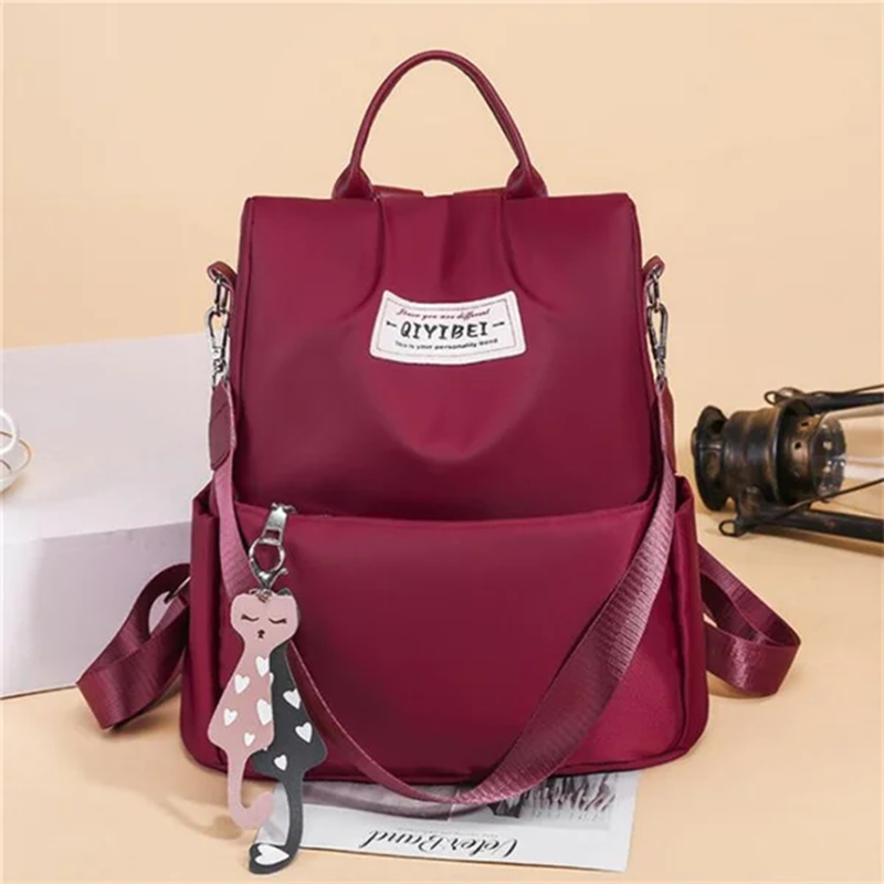 Travel Backpack Anti Theft - Hochwertiger wasserdichter Oxford-Rucksack, Damen-Reise-Tagesrucksack mit hoher