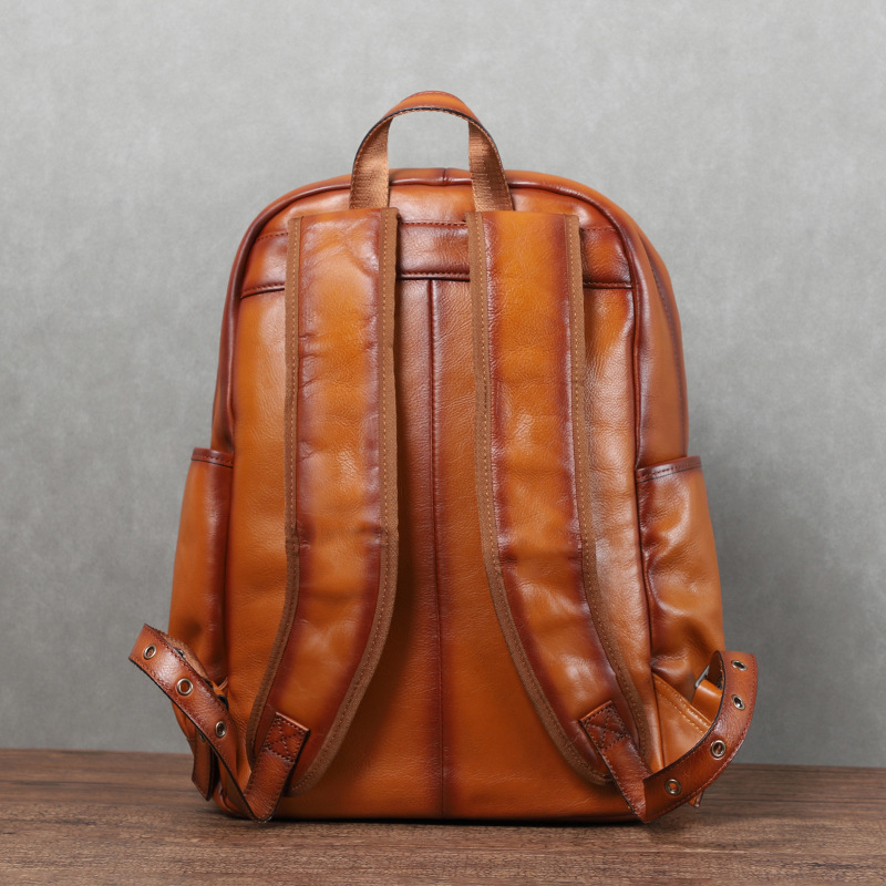 YETTIES Herren-Rucksack aus pf – Leather Backpack Vintage Bewertung und Preis