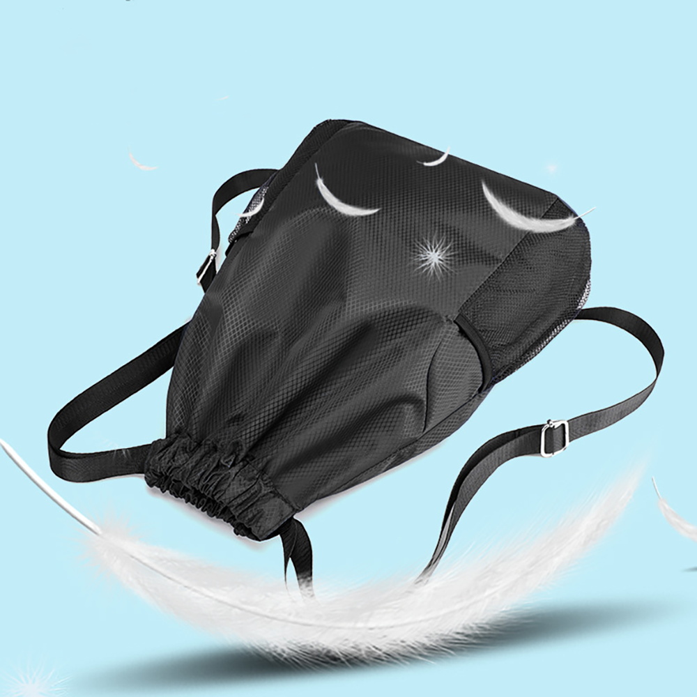 Schwarzer Turnbeutel mit Korde – Drawstring Gym Bag Bewertung und Preis