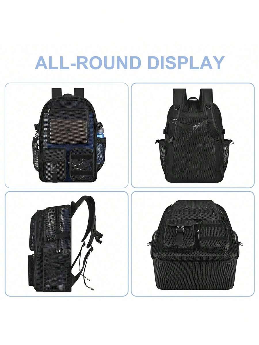 Mesh-Rucksack, 36 l, großer, r – Canvas Backpack Casual Bewertung und Preis